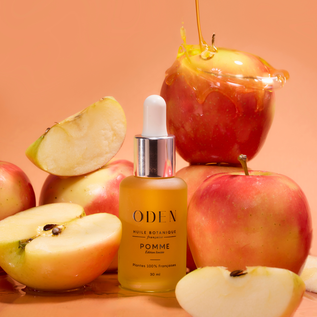 Aceite de manzana botánico francés