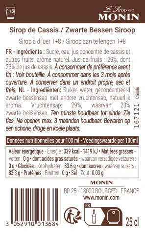 Sirop de Cassis