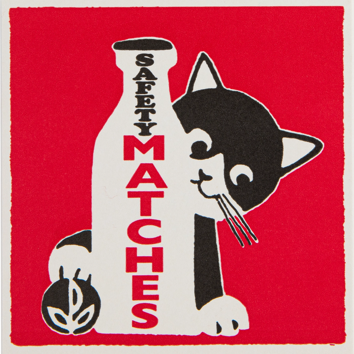 Boîte d'Allumettes Milk Bottle Cat