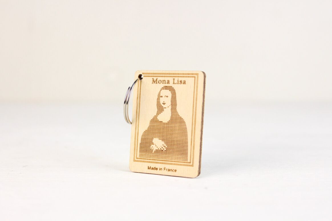 Mona Lisa keychain