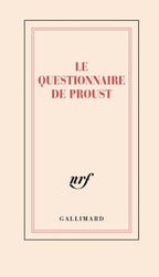 Carnet - Le questionnaire de Proust