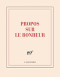 Carnet carré - Propos sur le bonheur