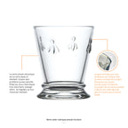 Gobelet Abeille Transparent