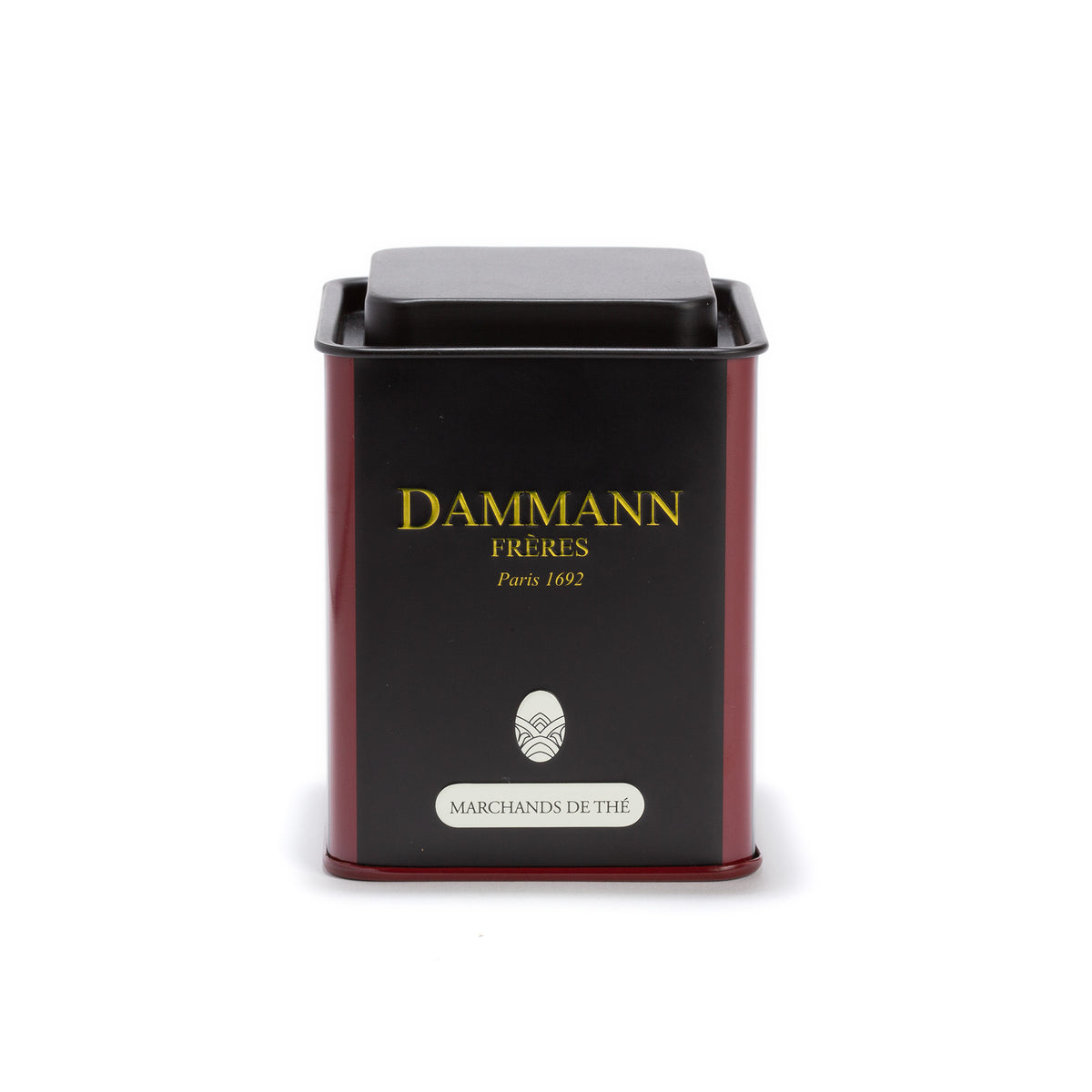 Empty Dammann tin