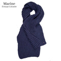Navy Dove Scarf