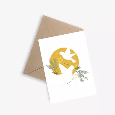Carte Colombes Jaune