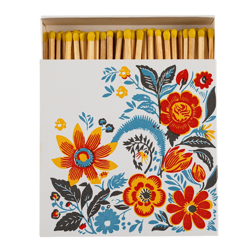 Boîte d'allumettes - Flowers - Pièce - Archivist
