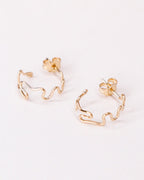 Boucles d'oreilles Amazone Or