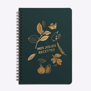 Libro de recetas de abeto de fruta feliz