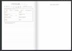 Bicycle traveler's notebook