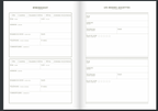 Bicycle traveler's notebook