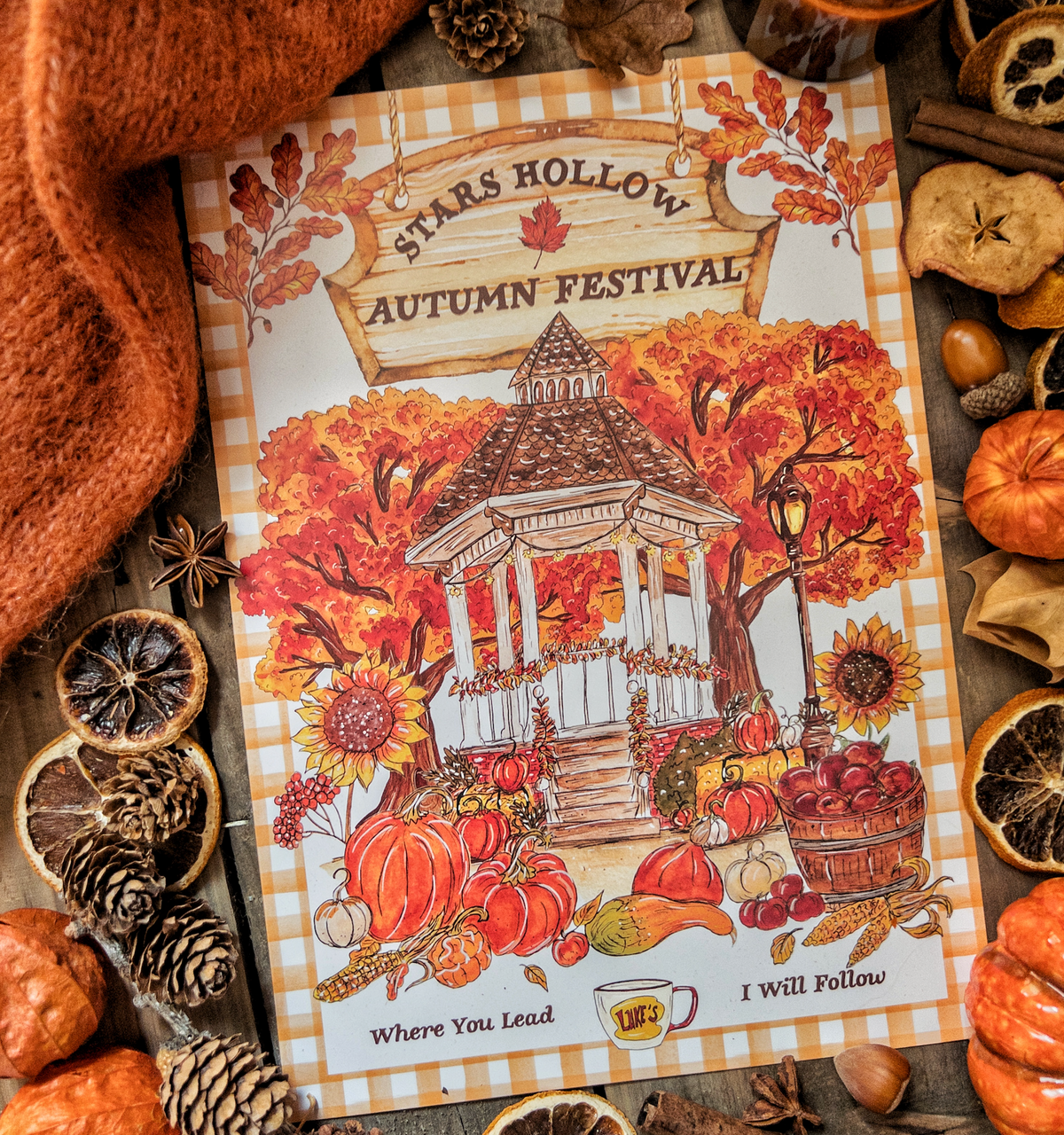 Carte Autumn Festival – Gilmore Girls