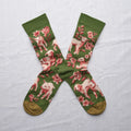 Chaussette Agneaux Cactus