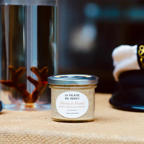 Rillettes de Hareng de Fécamp pickles de graines de moutarde
