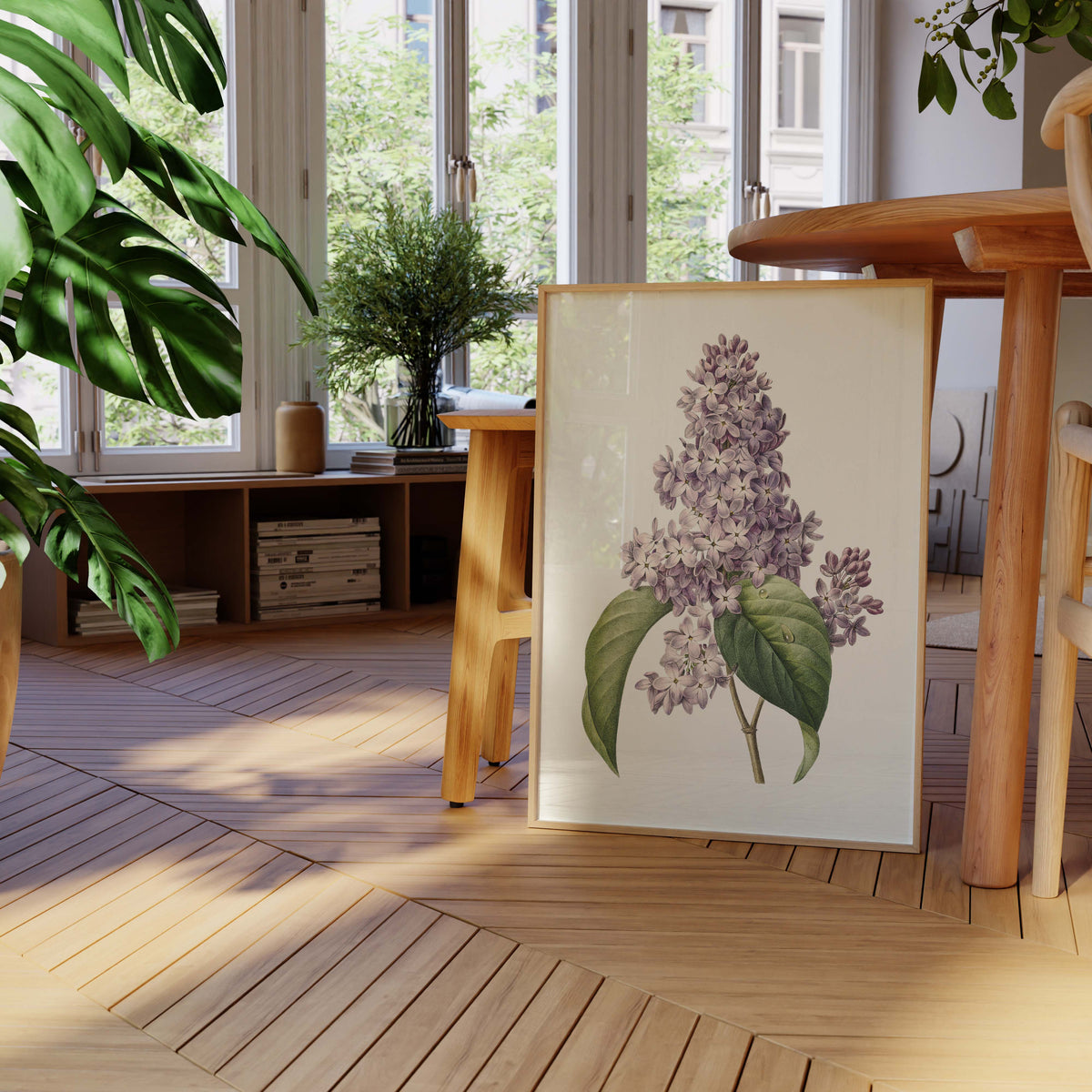 Affiche Fleurs Lilas
