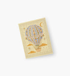 Carte Montgolfière Happy Birthday
