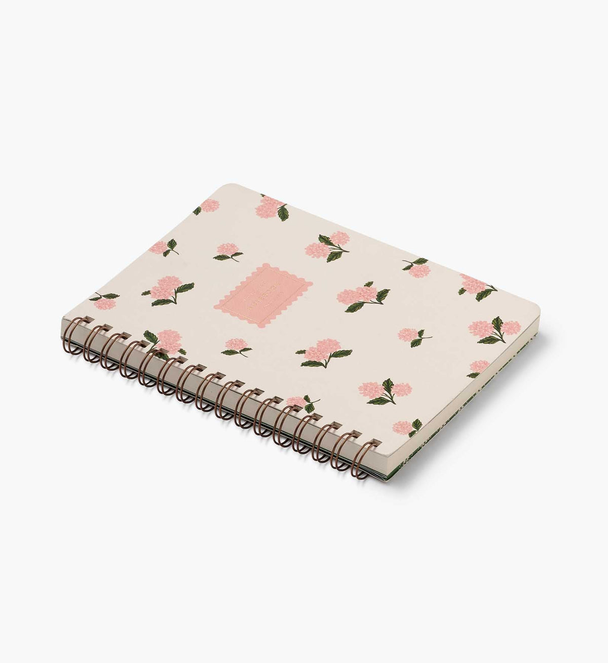 Spiral Notebook Hydrangea rose