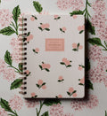 Spiral Notebook Hydrangea rose
