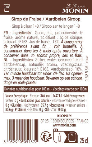 Sirop de Fraise