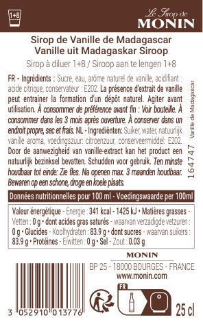 Sirop de Vanille