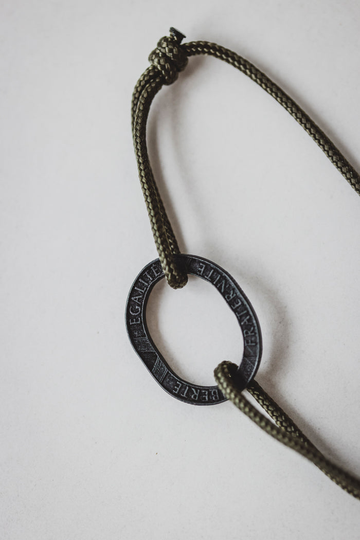 Bracelet Bastille charbon