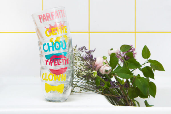 Verre Gigogne Parfait Bleu