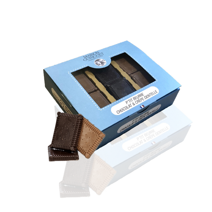 P'tit Beurre Chocolat et crêpe dentelle