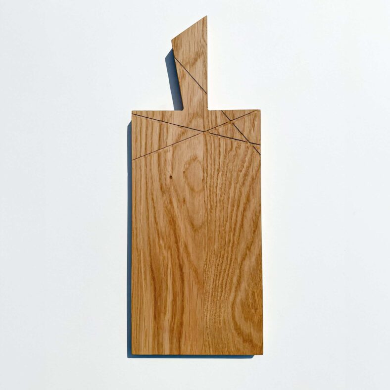 Solid oak cutting board - Medium