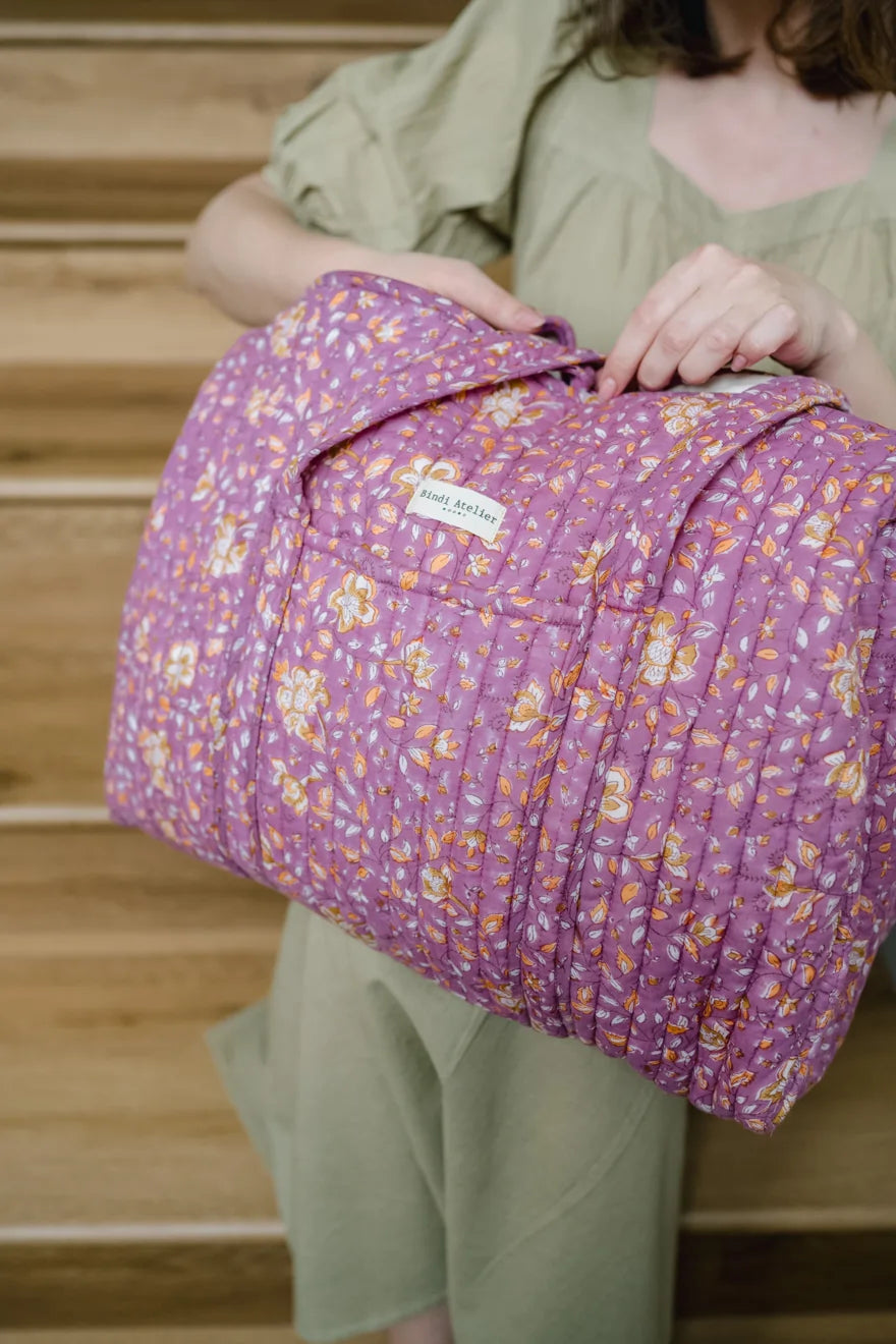 Sac Week-end Folk Story Pink