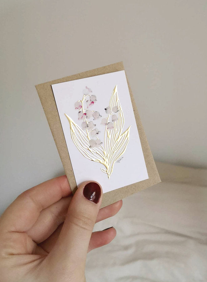Mini carte Muguet