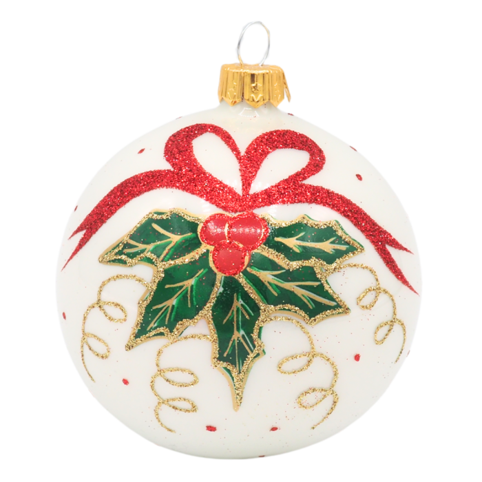 Boule de Noël Houx