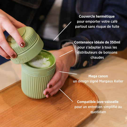 Mug Vert Olive