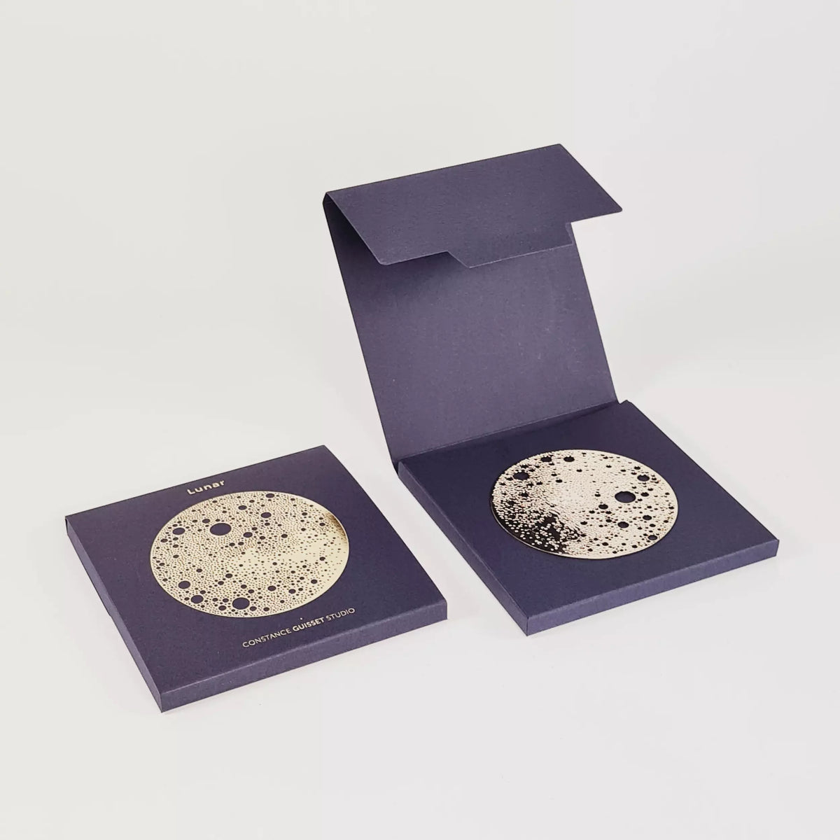 Broche magnétique Lunar Petite Dorée