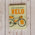 Bicycle traveler's notebook