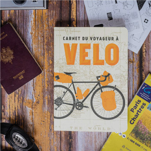 Bicycle traveler's notebook
