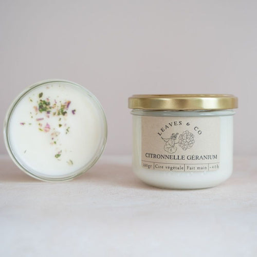 Vela Citronela Geranio