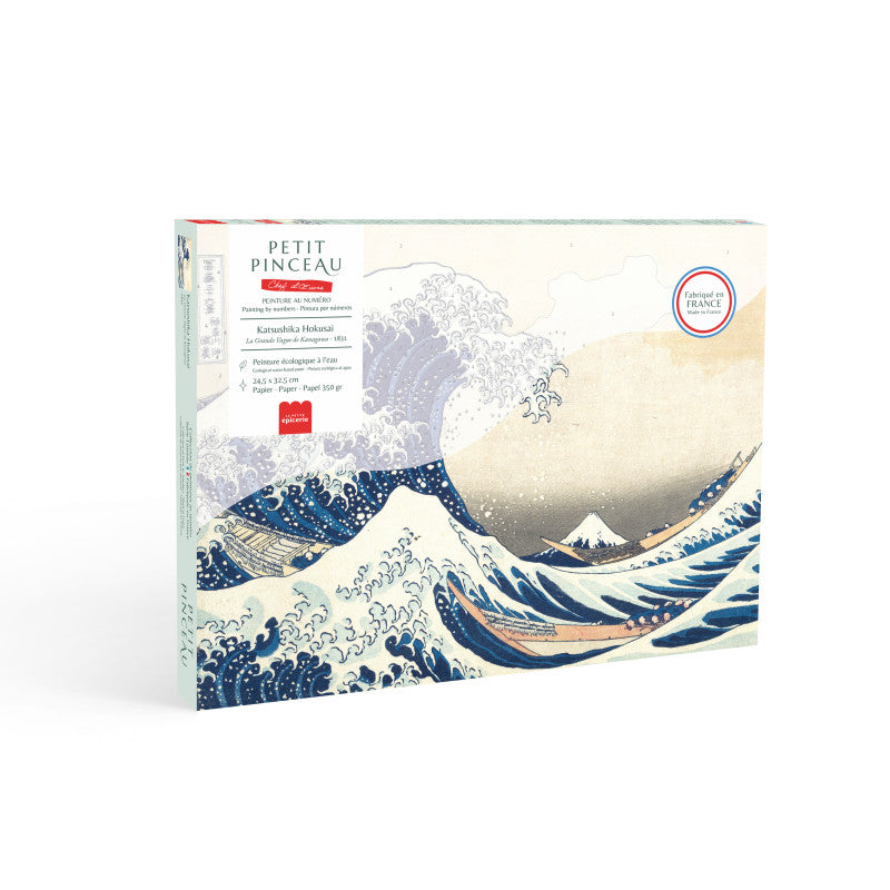 Peinture Au Numéro - La grande vague de Kanagawa