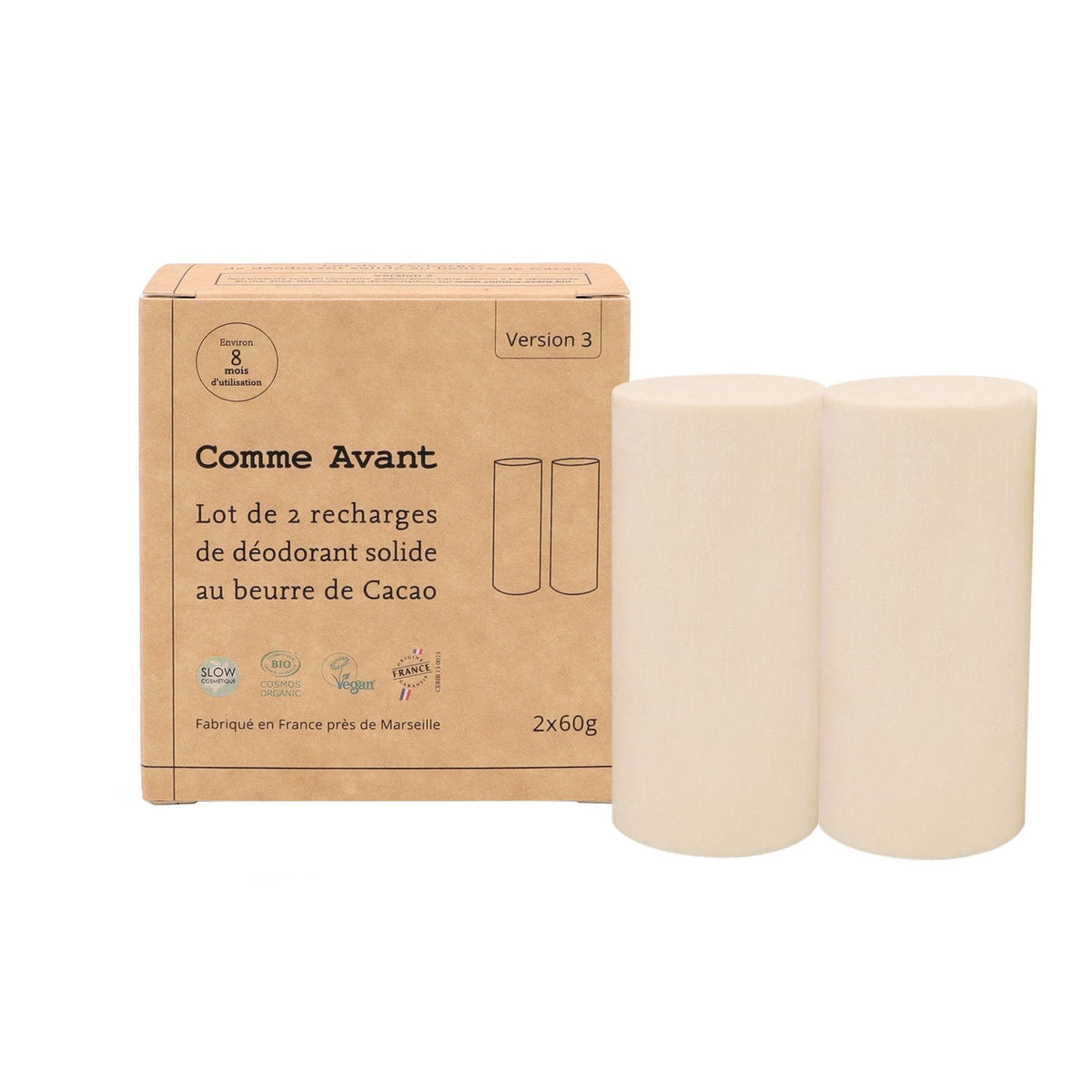 Cocoa Butter Deodorant Refills Unscented - Like Before