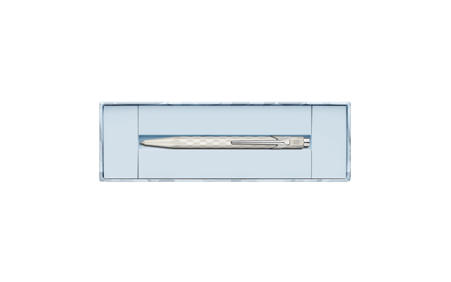 Stylo Bille 849 Alpine Frost Blanc
