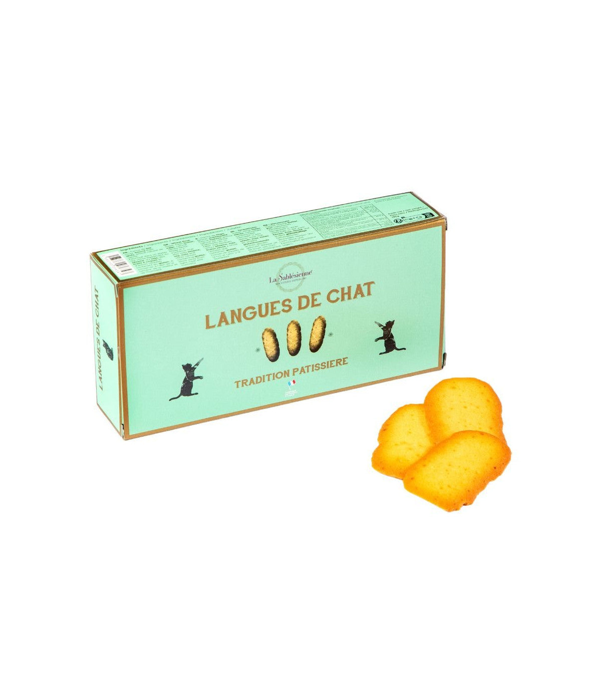 Boite carton Langues De Chat Pâtissières