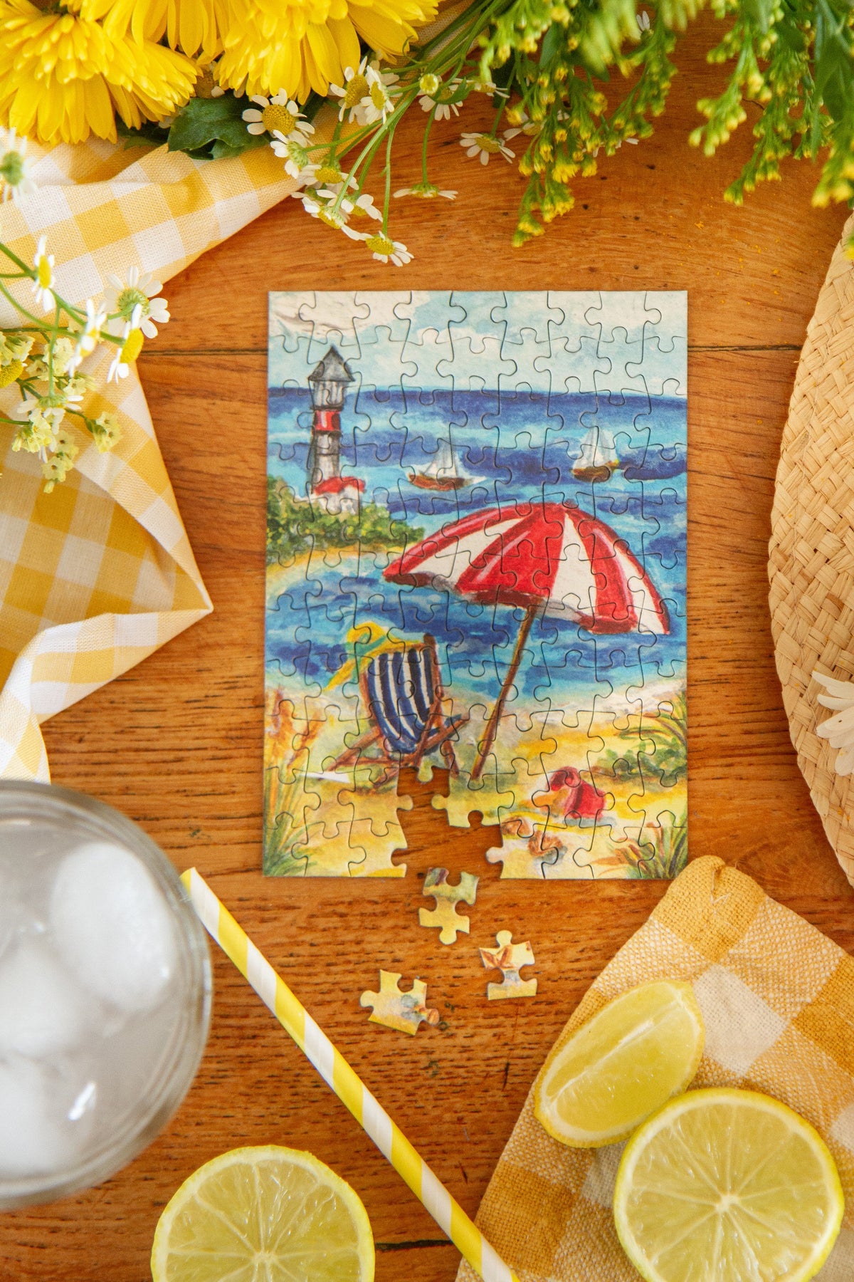 Mini Puzzle - L'été à la mer