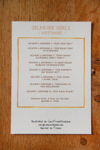Carte Autumn Festival – Gilmore Girls