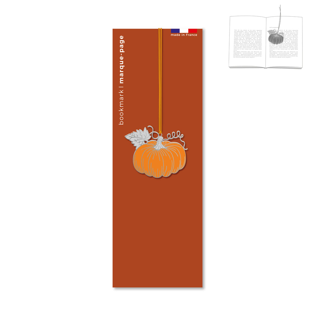 Marque-page Citrouille