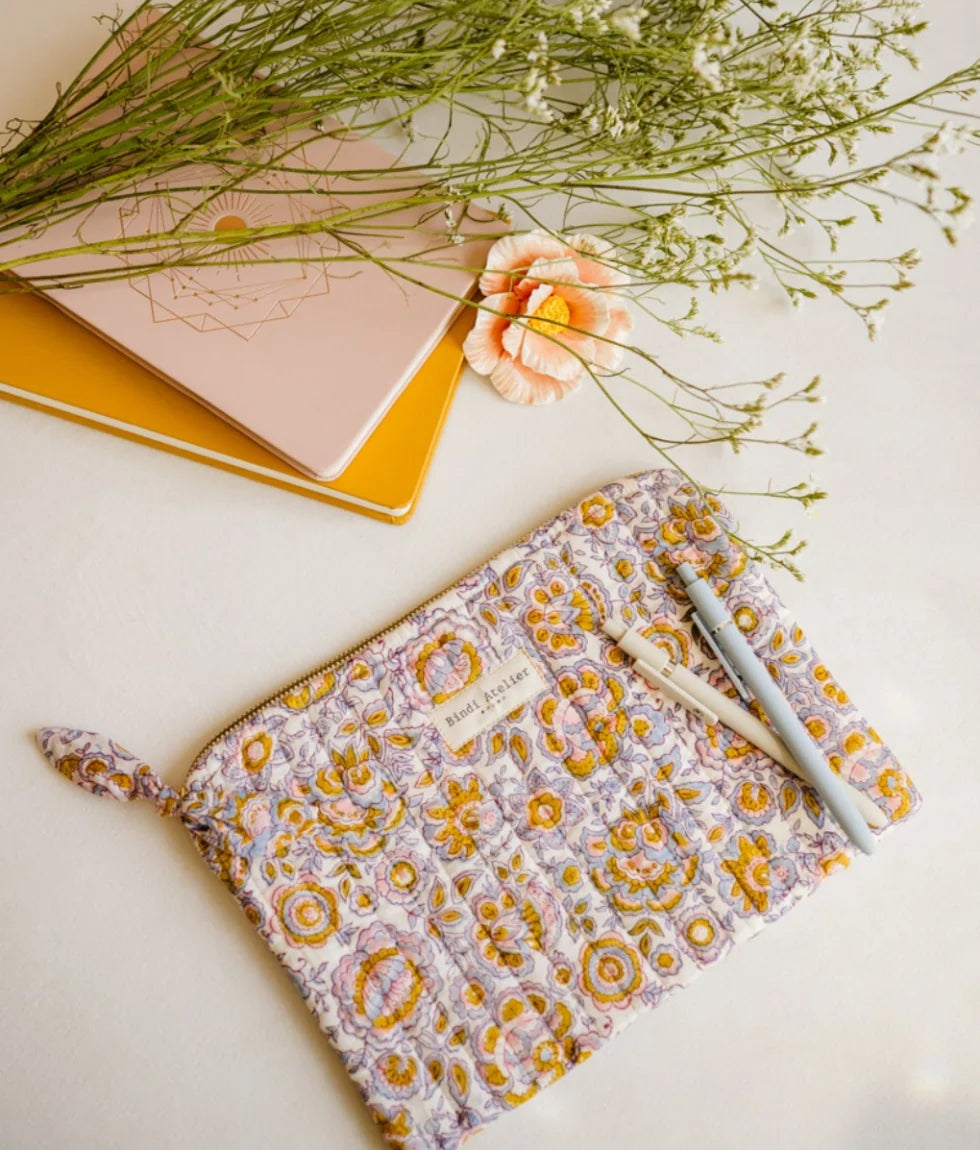 Pochette Plate iPad Garda Bleuet