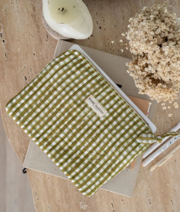 Pochette Plate iPad Tara Verveine