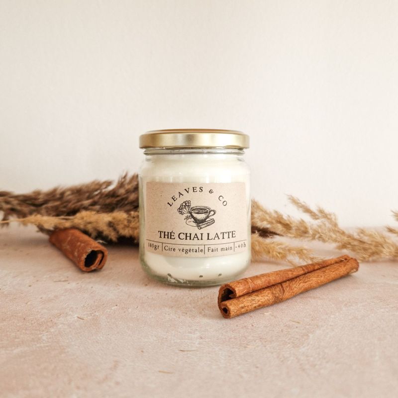 Bougie Thé Chai Latte