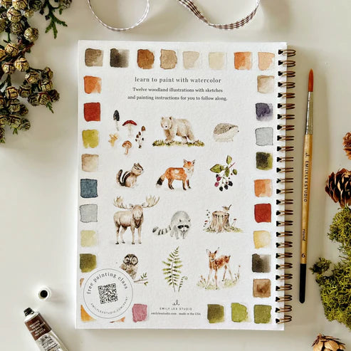 Carnet d'Aquarelle Woodland