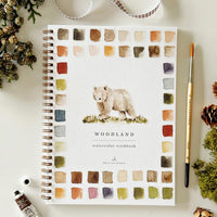 Carnet d'Aquarelle Woodland