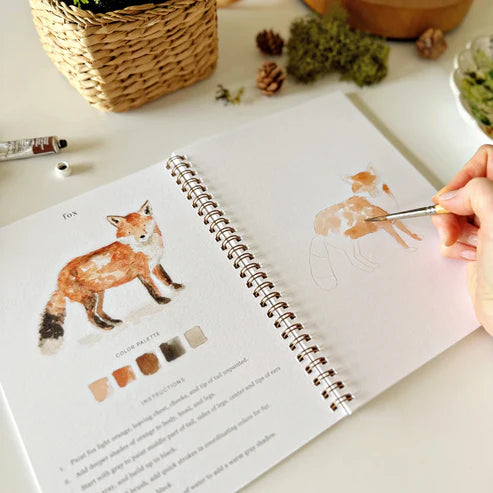 Carnet d'Aquarelle Woodland
