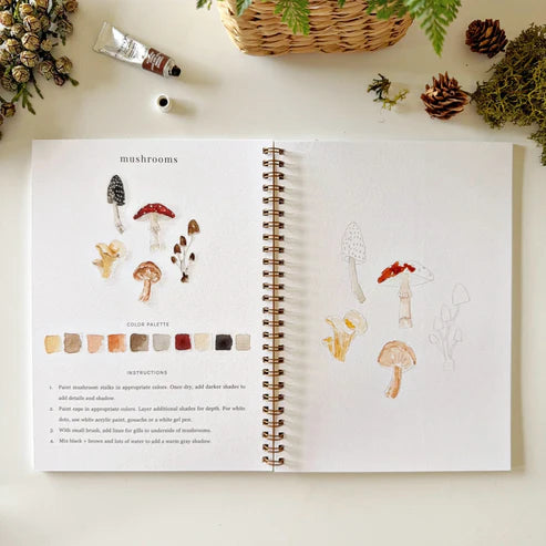 Carnet d'Aquarelle Woodland